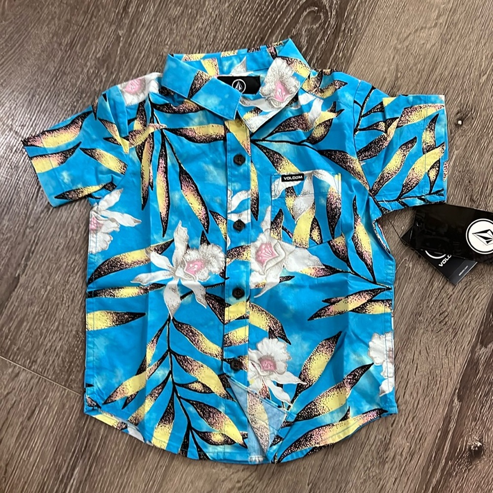 Volcom Shirt tropical Hideout